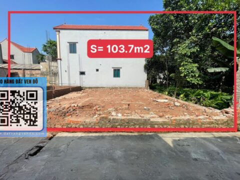Bán đất nền Phường Chương Mỹ – Nằm trong khu dân cư đông đúc S=103,7m2