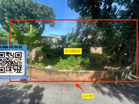 BÁN LÔ ĐẤT XÓM XÁ CHÚC SƠN – PHƯỜNG CHƯƠNG MỸ – ĐƯỜNG Ô TÔ ĐỖ CỬA S=100m2