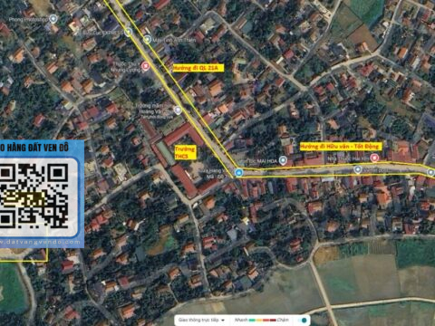 Bán đất thổ cư Xã Trần Phú –  Pháp lý rõ ràng – dân cư đông đúc – LK 6 – S= 90,8m²