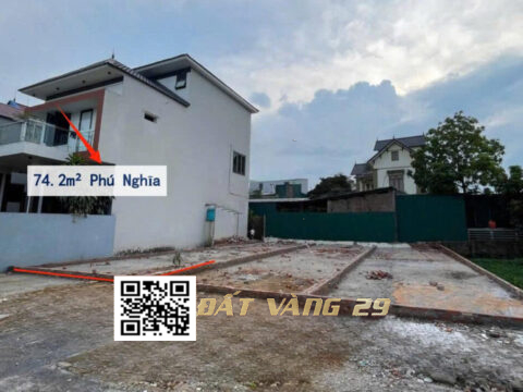 Chính Chủ cần bán đất Đầm Bung Phú Nghĩa 74,2m² – Vj trí đẹp – Giá tốt