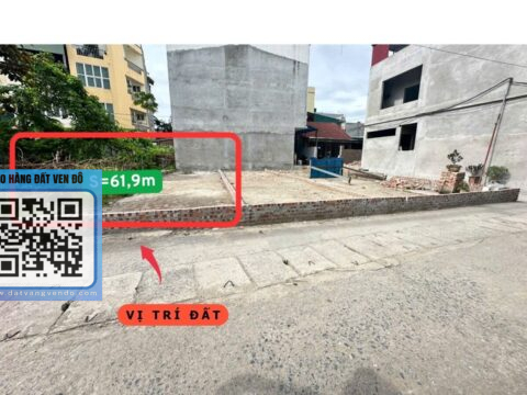 BÁN LÔ ĐẤT THỔ CƯ ĐẸP TẠI ĐỒNG MAI – GIÁ HỢP LÝ – S=61,9m²