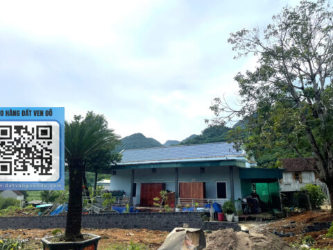 Bán Đất Lạc Thịnh Yên Thủy – Sẵn Nhà Ở – Gần KCN & Hồ Sinh Thái!  S=431,1m²