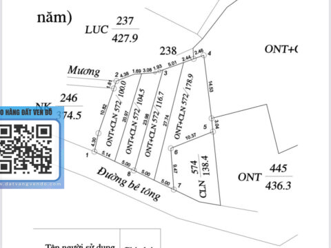 Bán Đất Thổ Cư Tân Lạc Phú Thọ – Bám Ao – View Đồng Đẹp – Giao Thông Thuận Tiện   Lk4=178,9m²
