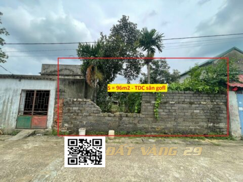 Bán đất Tái định cư sân gofl Skylake Hoàng Văn Thụ – huyện Chương Mỹ, Hà Nội – S= 96m2