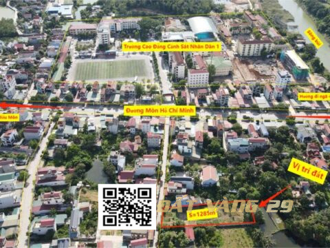 Bán Đất thổ cư Thủy Xuân Tiên –  full thổ cư, giá tốt S=1285m²