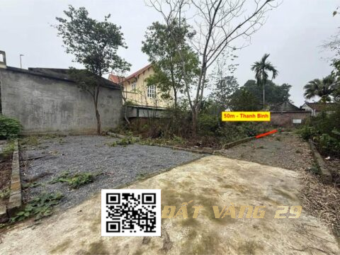 Bán đất thổ cư Thanh Bình – pháp lỹ rõ ràng – giá tốt