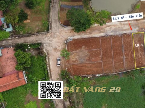 Bán đất phân lô Tân Tiến Xã Xuân Mai | 81.2m² Vị trí đẹp, đường ô tô,dân cư đông đúc