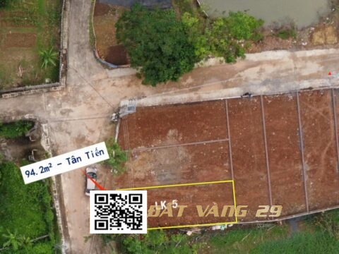 Bán Đất Phân Lô Tân Tiến Xuân Mai – Pháp Lý Chuẩn, Giá Tốt S=94,2m²