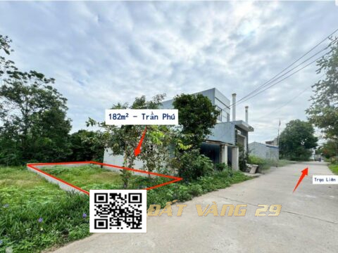 Bán đất Trần Phú Chương Mỹ | 182m² – Mặt tiền 8m vuông vắn – F0 trục đường chính Kỳ Viên