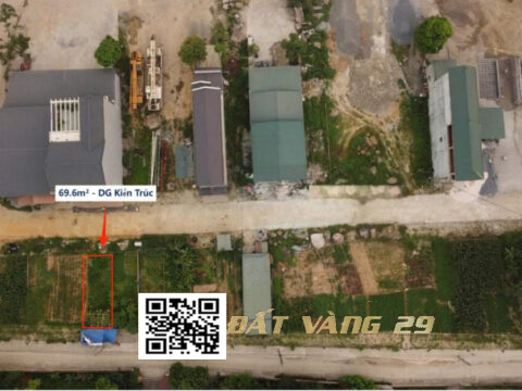 BÁN ĐẤT ĐẤU GIÁ KIẾN TRÚC TÂN TIẾN – VỊ TRÍ ĐẸP – GIÁ TỐT (LK18) 69,4m²