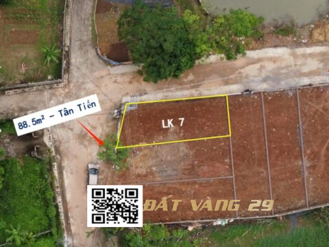 Bán Đất Phân Lô Tân Tiến Xuân Mai – Lô Góc Đẹp, Giá Tốt S=88,5m²