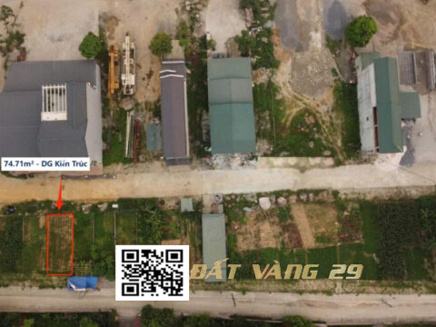 BÁN ĐẤT ĐẤU GIÁ KIẾN TRÚC XUÂN MAI – KHU DÂN CƯ ĐÔNG – GIÁ TỐT (LK19) S=74,71m²