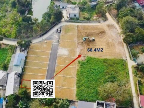 BÁN ĐẤT ĐỒNG CHANH NHUẬN TRẠCH HÒA BÌNH – GẦN NGÃ 4 CHỢ XUÂN MAI – SẴN SỔ ĐỎ S=68.4m2 