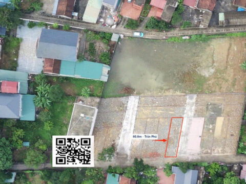 BÁN ĐẤT PHÂN LÔ XÃ TRẦN PHÚ – Lô góc đẹp – Giá tốt S=80,8m2 (LK06)