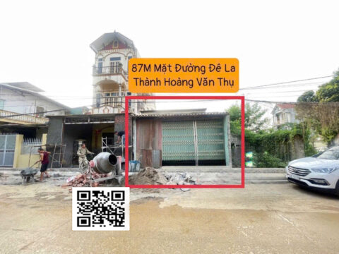 Bán đất nền Hoàng Văn Thụ Chương Mỹ – Khu dân cư đông, giá tốt S=87m2