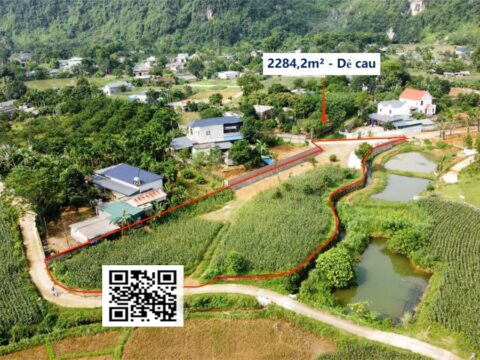 BÁN ĐẤT NGHỈ DƯỠNG DẺ CAU LƯƠNG SƠN HÒA BÌNH | DIỆN TÍCH 2.284M² – 700M² THỔ CƯ – VIEW Suối cực đẹp, GIÁ TỐT