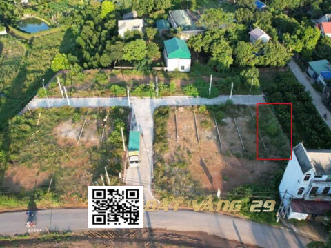 BÁN ĐẤT KHU ĐẤU GIÁ ĐÔNG SƠN CHƯƠNG MỸ – VỊ TRÍ ĐẸP – GIÁ TỐT S=93,6m²  LK 49