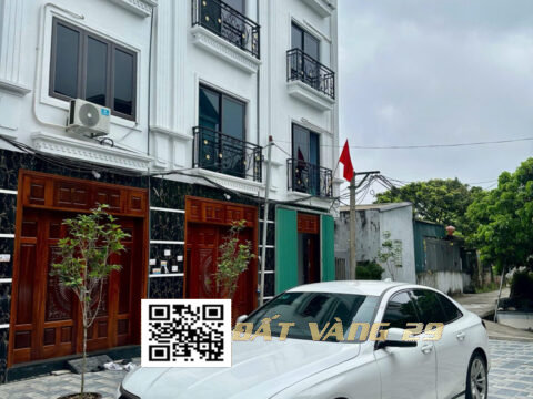 BÁN NHÀ 4 TẦNG MỚI XÂY PHƯỢNG NGHĨA PHƯỜNG CHƯƠNG MỸ HÀ NỘI  Đường trước nhà ô tô đỗ cửa – Giao thông kết nối thuận tiện