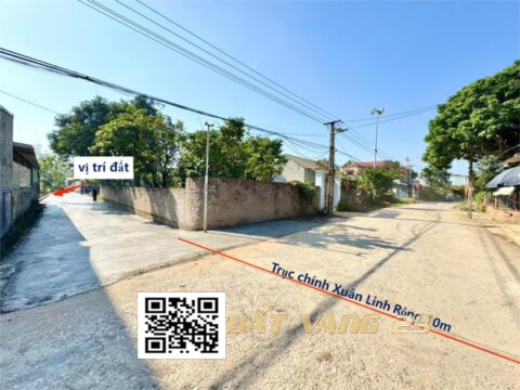 BÁN ĐẤT PHÂN LÔ XUÂN LINH THỦY XUÂN TIÊN – KHU DÂN CƯ ĐÔNG  85,95m²  (LK1)