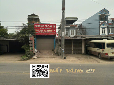 Bán đất Thủy Xuân Tiên – Mặt đường QL21 – Vị trí kinh doanh đắc địa – Giá đầu tư cực tốt S=120.4m²