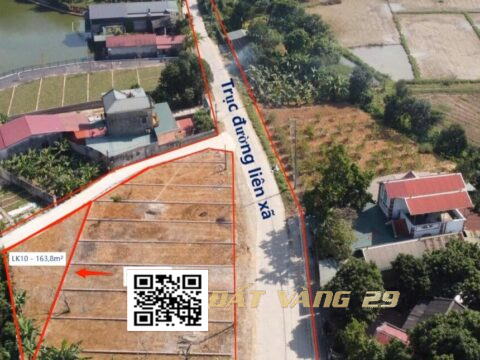 BÁN ĐẤT THỦY XUÂN TIÊN 163.8m² – Vị Trí Đẹp – Giá tốt cho nhà đầu tư LK10