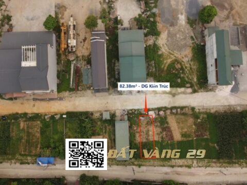  ĐẤU GIÁ KIẾN TRÚC XÃ TÂN TIẾN HẠ TẦNG ĐỒNG BỘ GIÁ TỐT (LK10) 82,38m²