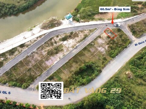 Bán Đất Phân Lô Đồng Sầm Đông Sơn 60.5m² Giá đầu tư tốt , Khu A – LK12