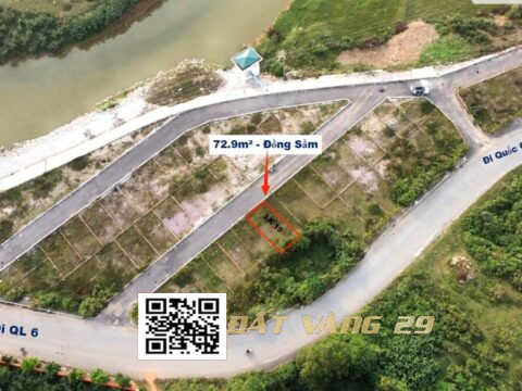 Bán Đất Đồng Sầm Đông Sơn 72.9m² Vị trí đẹp , Giá tốt ( Khu A – LK19 )