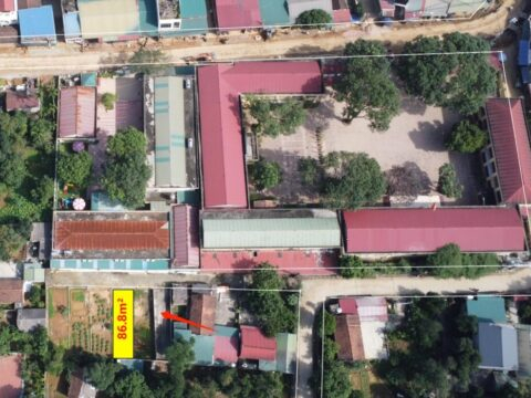 Bán đất nền Hoàng Văn Thụ Chương Mỹ 86.8m² | Khu dân cư sầm uất – Gần trường học và chợ LK2