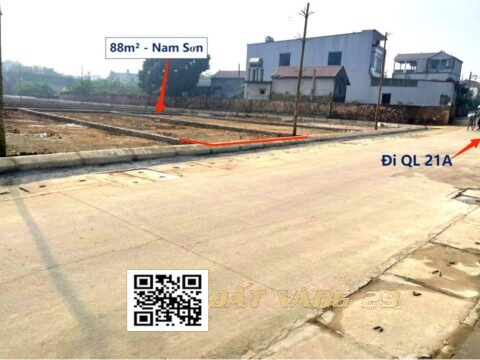 BÁN ĐẤT PHÂN LÔ NAM PHƯƠNG TIẾN 88m² – HẠ TẦNG ĐỒNG BỘ – GIÁ TỐT LK3