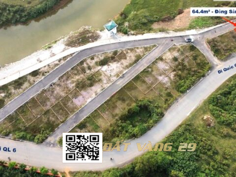 Bán Đất Đồng Sầm Đông Sơn 64.4m² Vị trí đẹp , Giá tốt ( Khu D – LK5 )