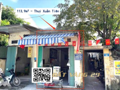 CHÍNH CHỦ BÁN ĐẤT 113,9M² FULL THỔ CƯ ĐỐI DIỆN TRƯỜNG TIỂU HỌC BÊ TÔNG  XUÂN MAI, HÀ NỘI