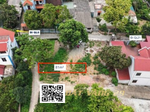 Bán đất Tân Tiến Chương Mỹ 81m² | Đường rộng – ô tô tận đất | Giá đầu tư (T3)