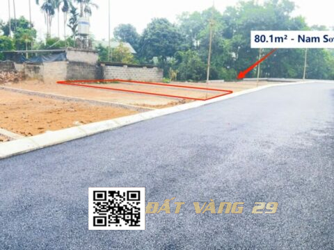 BÁN ĐẤT PHÂN LÔ NAM PHƯƠNG TIẾN 80,1m² – ĐẦU TƯ SINH LỜI – GIÁ ĐẦU TƯ LK8