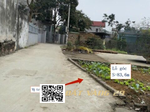 Bán gấp lô đất Đồng Tâm Mỹ Đức | Lô góc đẹp | Đường thông, ô tô tận nơi – giá đầu tư S=83,6m²