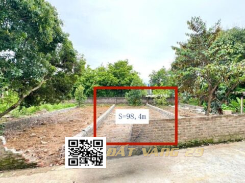 BÁN ĐẤT XUÂN SEN THỦY XUÂN TIÊN | GẦN NHÀ MÁY VINACONEX – (T2) S=98,4m²