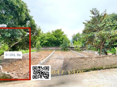 BÁN ĐẤT THÔN XUÂN SEN THỦY XUÂN TIÊN – GẦN KCN NHUẬN TRẠCH ( T3 ) S=104,6M²