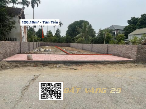 BÁN ĐẤT GÒ CHÈ Xã Xuân Mai 120,19m² Bám trục chính liên thôn, đường rộng, ô tô tránh nhau