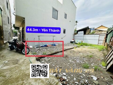 BÁN Đất Yên Thành BIÊN GIANG 44,3m² GIÁ ĐẦU TƯ SIÊU ĐẸP tiềm năng tăng giá nhanh