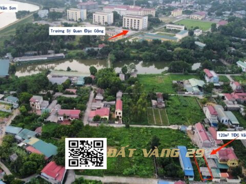 BÁN ĐẤT TÁI ĐỊNH CƯ SKYLAKE 120m² vị trí cực đẹp ngay gần sân golf Skylake  Hoàng Văn Thụ