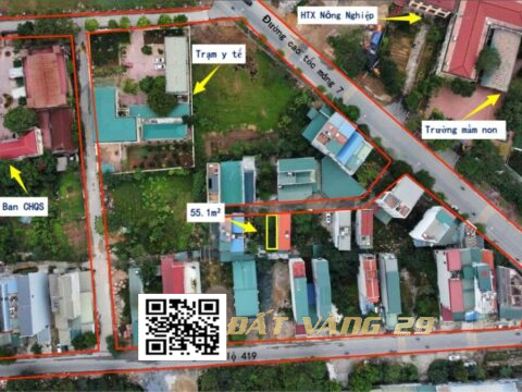 Bán đất đấu giá Đìa Thông Ngọc Hòa Phường Chương Mỹ Hà Nội | Diện tích 55,1m²  Hạ tầng đồng bộ  Sổ đỏ chính chủ