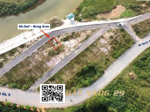 Bán Đất Đồng Sầm Đông Sơn 60.5m² Đường rộng – ô tô tránh , Giá tốt ( Khu B – LK17 )