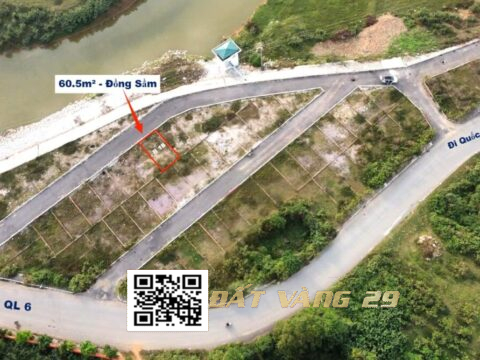 Bán Đất Đồng Sầm Đông Sơn 60.5m² tiềm năng sinh lời bền , Giá tốt ( Khu B – LK18 )