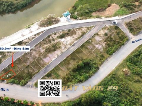 Bán Đất Đồng Sầm Đông Sơn 60.9m² – Đường rộng – ô tô tránh, Giá đầu tư ( Khu B – LK25 )