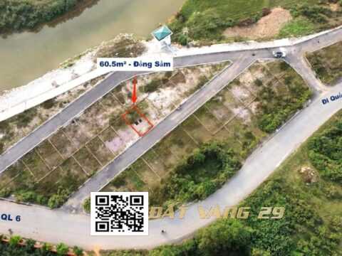 Bán Đất Đồng Sầm Đông Sơn 60.5m² Đường rộng, ô tô tránh , Giá tốt ( Khu B – LK8 )