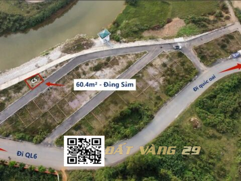 Bán Đất Đồng Sầm Đông Sơn 60.4m² – Đường rộng – ô tô tránh ( Khu C – Lk5 )