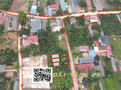Bán Đất phân lô Hạnh Côn Xuân Mai – Hướng Đông – Giá tốt – S=135m² (LK3)