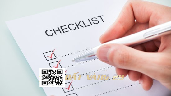 Checklist thực tế trước khi xuống tiền