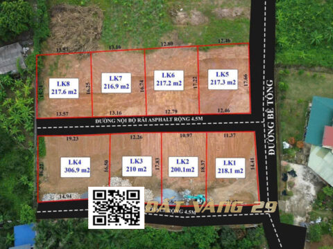 Siêu Phẩm Đất Hòa Sơn Lương Sơn (LK4), Đường Ô Tô – Giá Hợp Lý! S=306.9m²