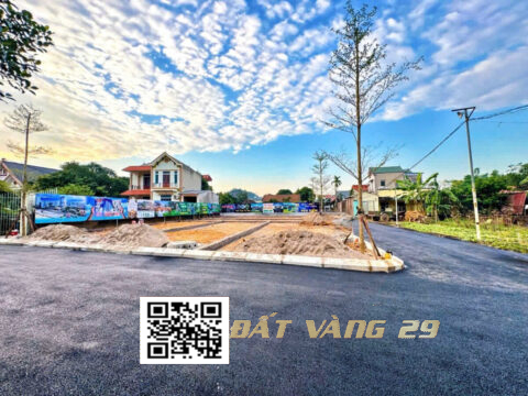 Bán đất phân lô Thủy Xuân Tiên (LK6) Giao thông thuận tiện hạ tầng hoàn thiện, dân trí cao 88.7m²